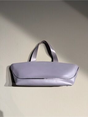 Furla Lavender y2k style Top-Handle east west bag vintage